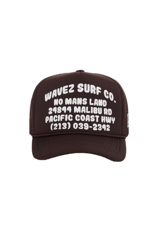 WAVEZ SURF CO TRUCKER HAT
